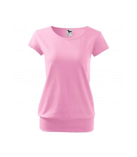 T-shirt City Femme Rose Malfini