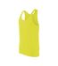 Canvas Womens/Ladies Jersey Sleeveless Tank Top (Neon Yellow)