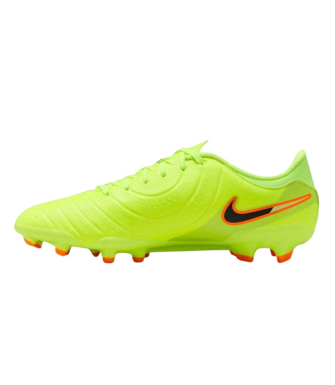Unisex Adult Tiempo Legend 10 Leather Firm Ground Football Boots Volt Black Nike-3