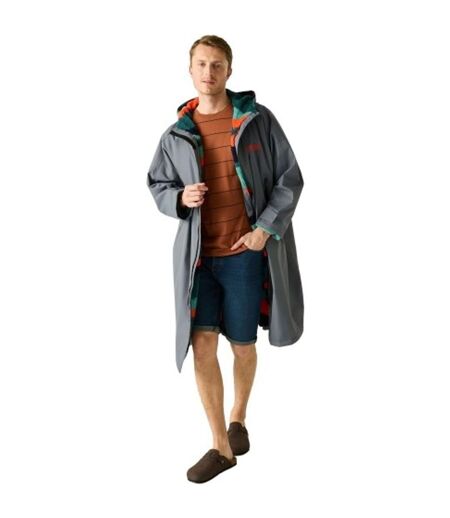 Unisex Adult Mountain Changing Robe Dark Storm Regatta