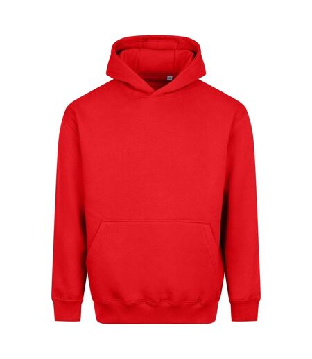 Sweat À Capuche Vision Homme Rouge Feu Awdis