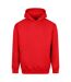 Sweat À Capuche Vision Homme Rouge Feu Awdis-1