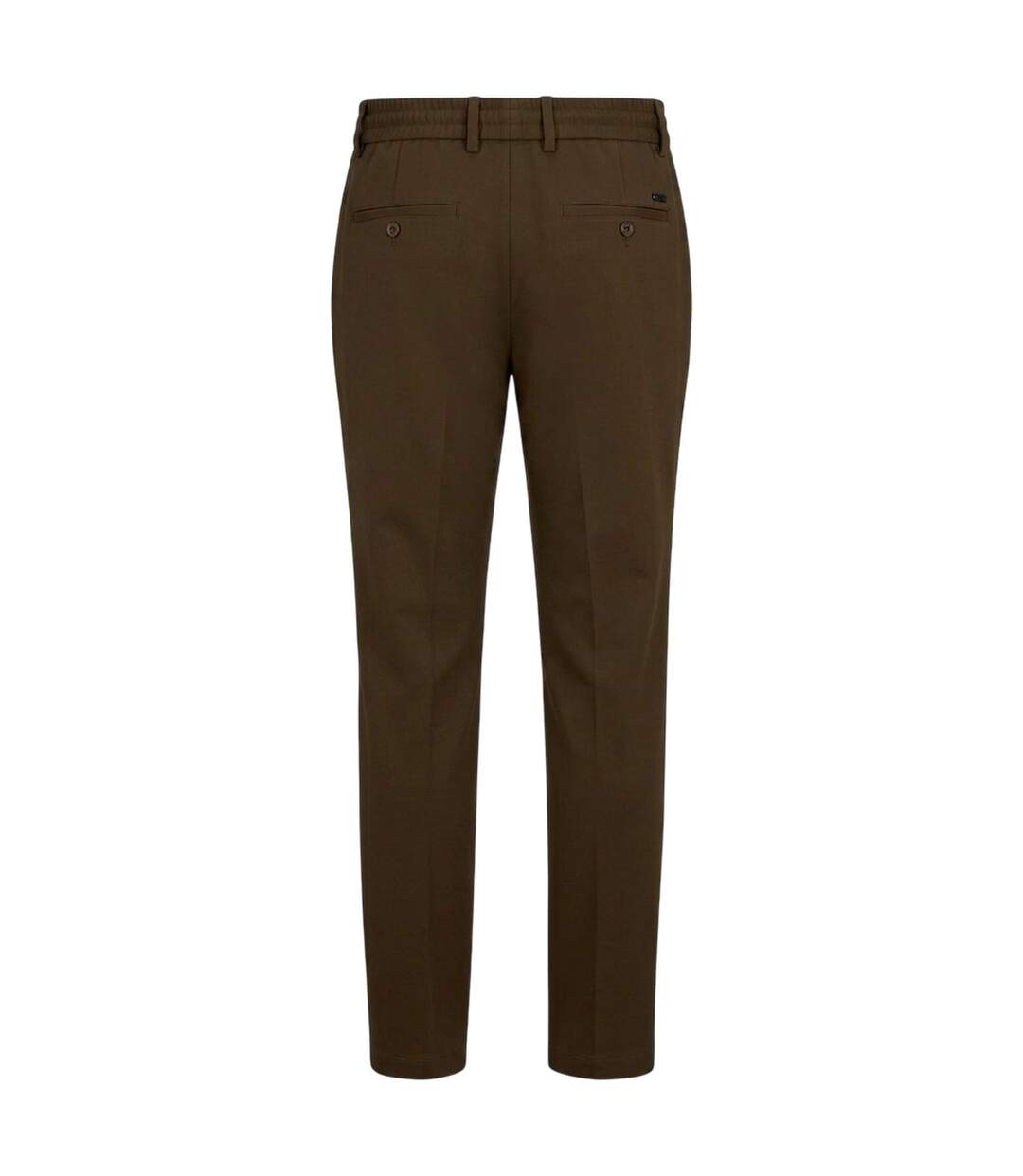 Mens Geniusj Straight Leg Trousers Green Boss-2