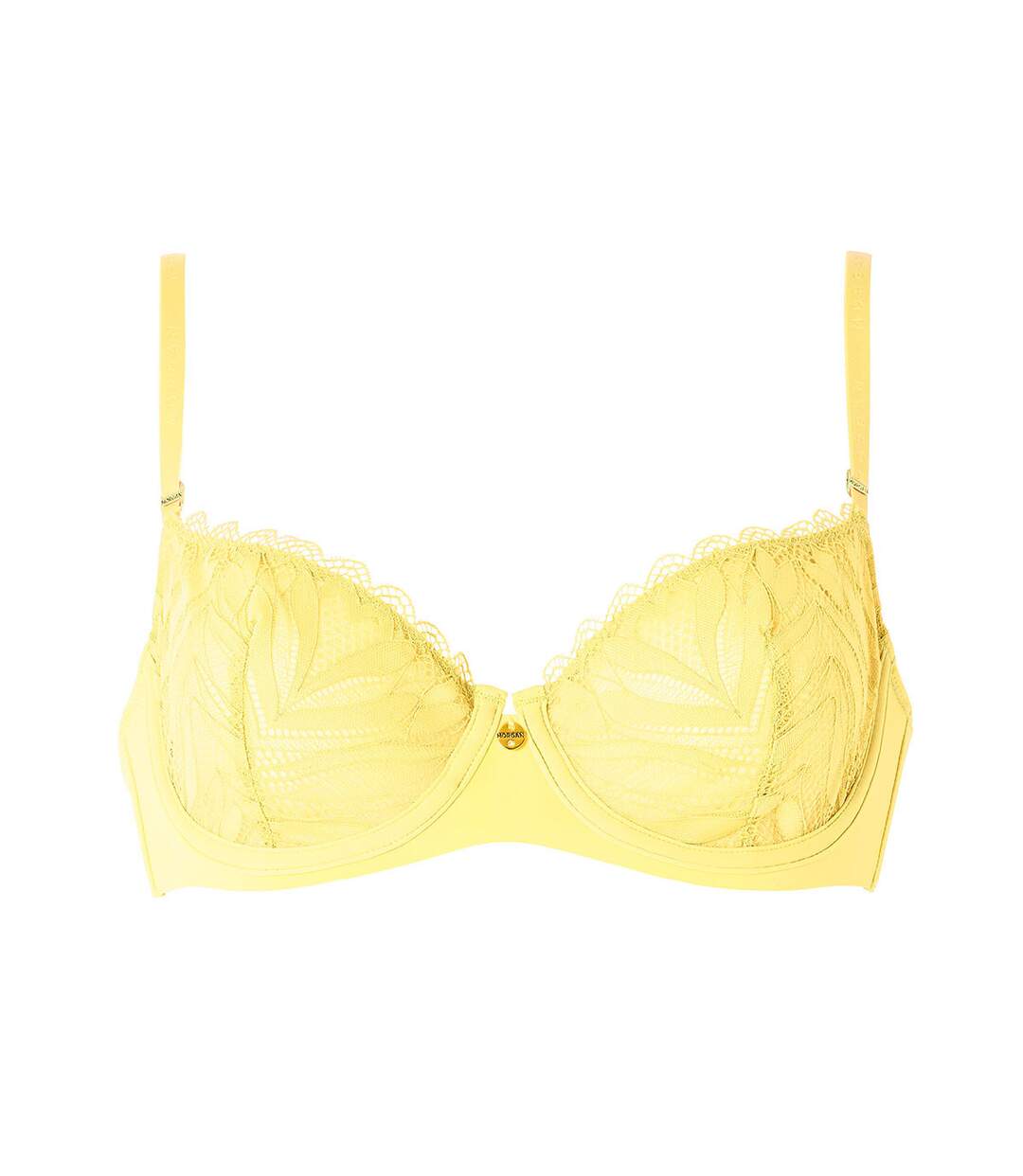 Soutien-gorge armatures jaune Sana-1