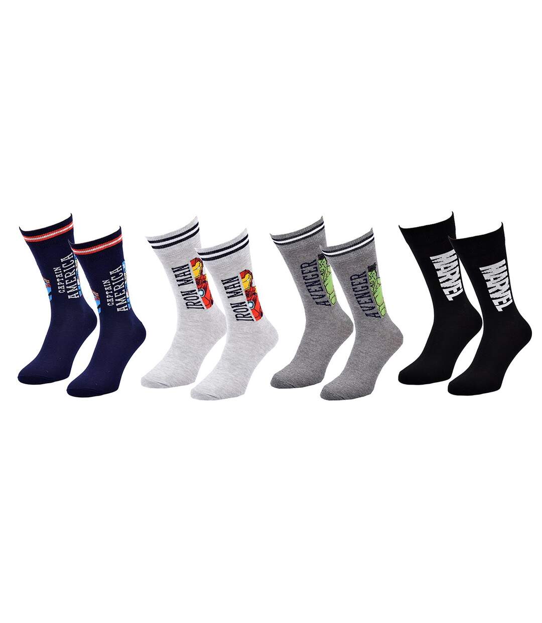 Chaussettes AVENGERS Pack de 4 Paires