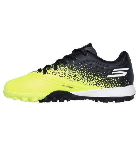 Chaussures De Foot Pour Terrain Artificiel Coupe Confortable Razor Homme Jaune Noir Skechers