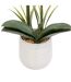 Orchidée Artificielle en Pot Riva 60cm Blanc-3