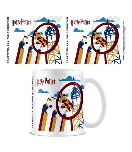 Harry Potter - Mug CHECKMATE (Blanc / Rouge / Bleu) (Taille unique) - UTPM7785