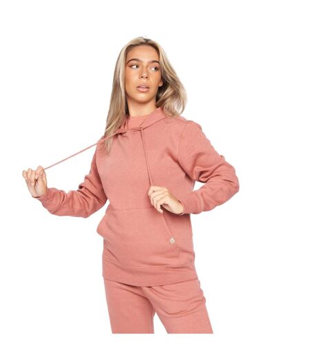 Sweat à capuche cremmoore femme rose foncé Juice