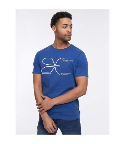 Crosshatch - T-shirt CUTUPS - Homme (Bleu) - UTBG1008
