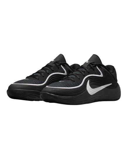 Mens Logo Basketball Shoes Black White Nike
