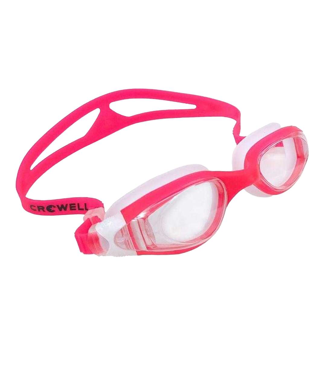 Childrens/kids Coral Swimming Goggles White Pink Crowell-2