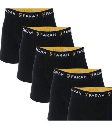 Boxers Chorley Homme Noir Farah