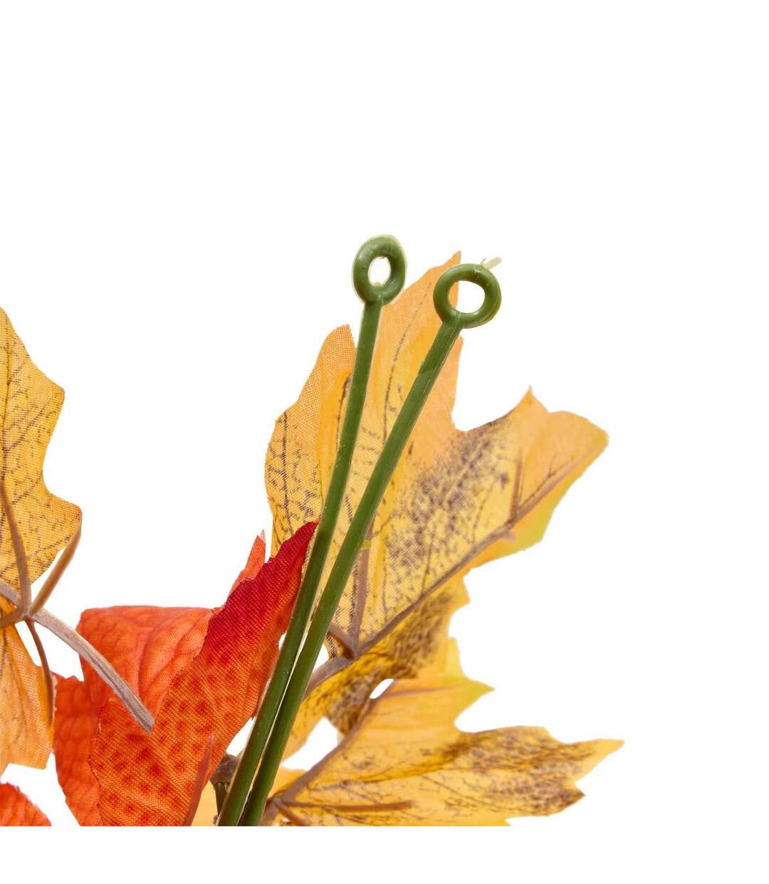Guirlande de Feuilles Artificielles James 180cm Orange-3