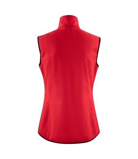 Womens/ladies Trial Softshell Gilet Red Printer