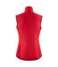 Womens/ladies Trial Softshell Gilet Red Printer-3