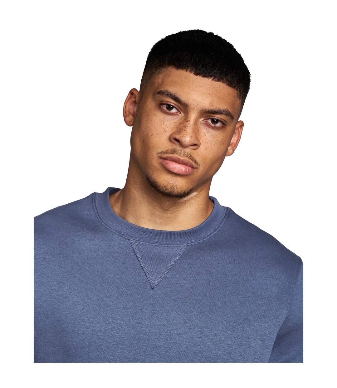Mens Cranwood Sweatshirt Bearing Sea Blue Juice-4