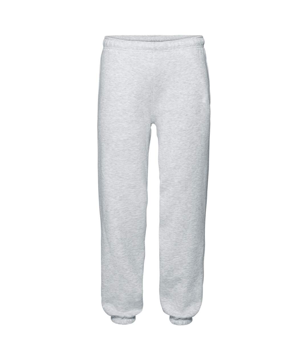 Unisex adult premium jogging bottoms heather grey Fruit of the Loom-1