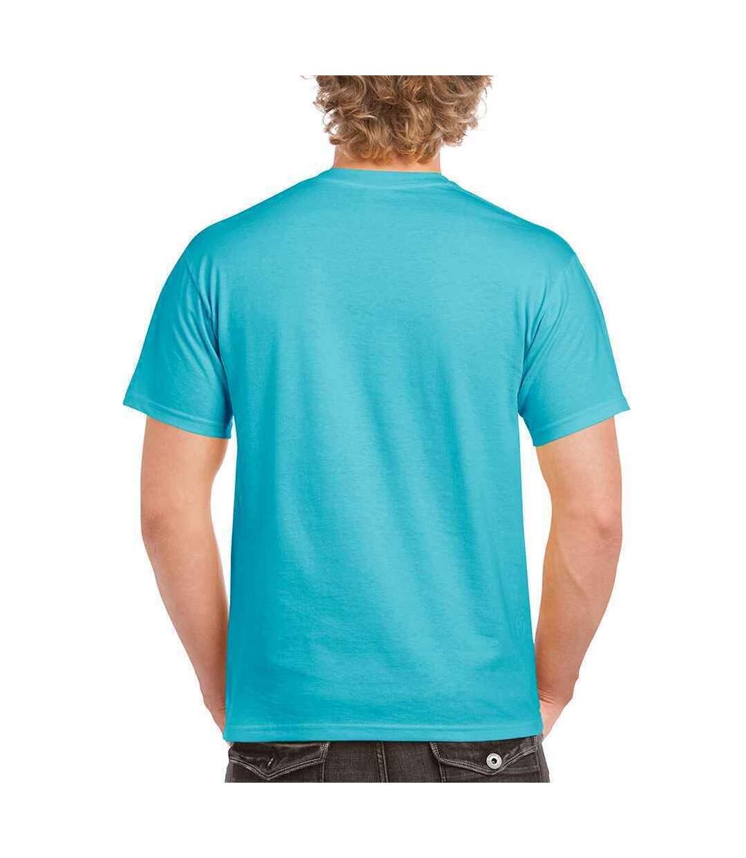 T-shirt hammer homme turquoise Gildan