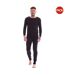 Bas Thermiques Heatforce Homme Noir Keanu-1