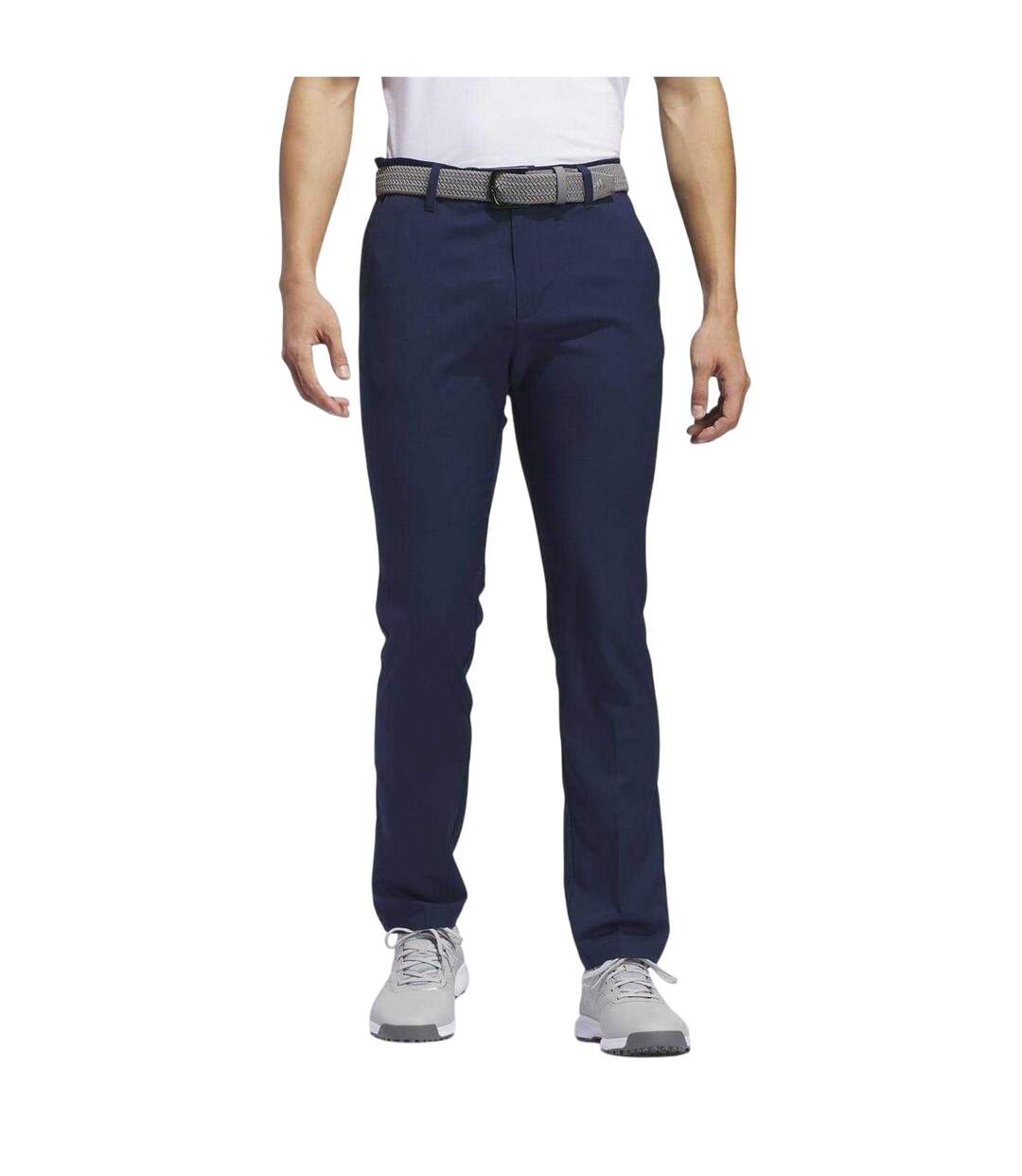 Mens Tech Tapered Golf Trousers Navy Adidas-1