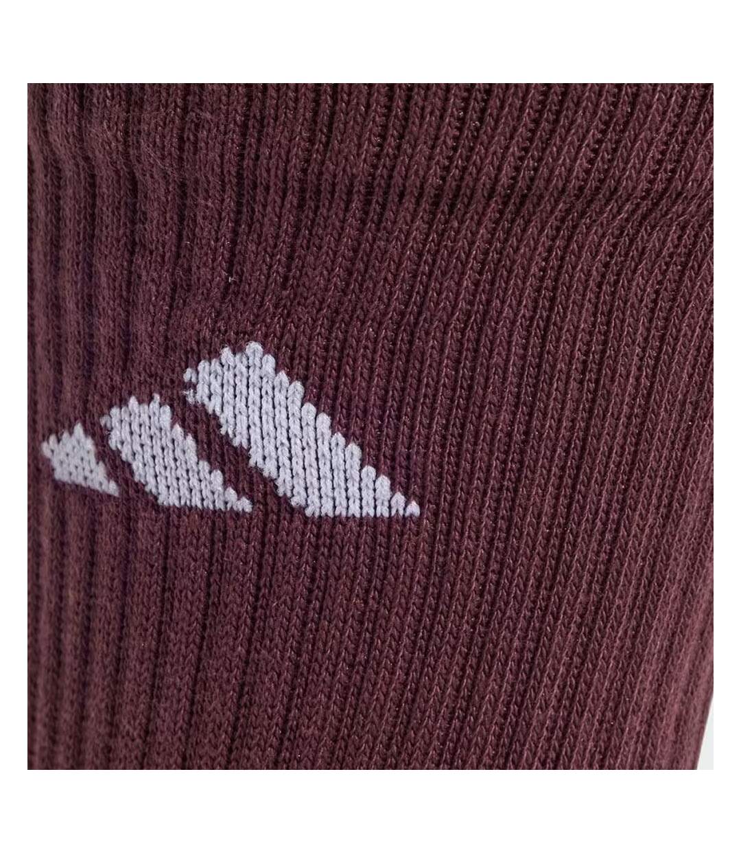 x6 paires de chaussettes kaki/noir/bordeaux homme adidas c newlogocrw-2