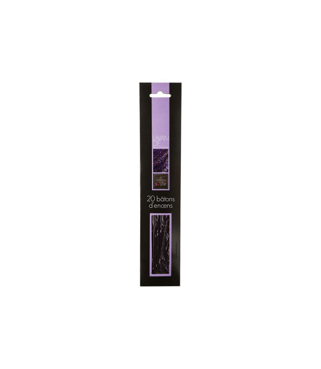 Lot de 20 Bâtons d'Encens 25cm Lavande-1