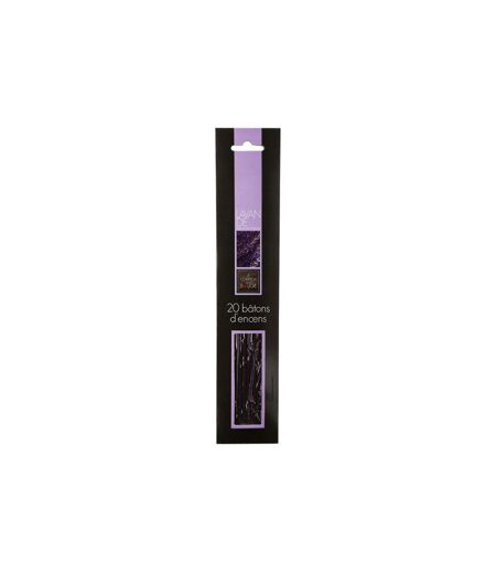 Lot de 20 Bâtons d'Encens 25cm Lavande