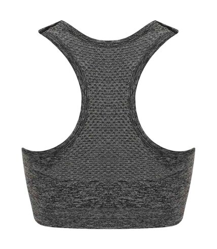 Brassière de sport femme gris foncé Tombo