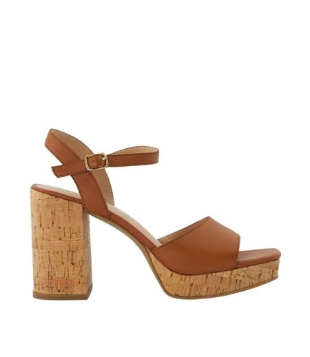 Talons Hauts Jacuzzi Femme Brun Clair Dune London
