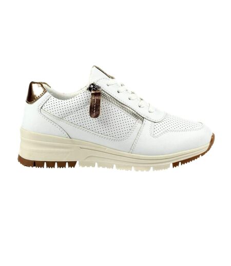 Baskets verona femme blanc Lunar