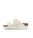 Sandales beige femme birkenstock arizona papflex-1