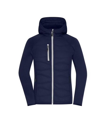 Veste Hybride Femme Bleu Marine James And Nicholson