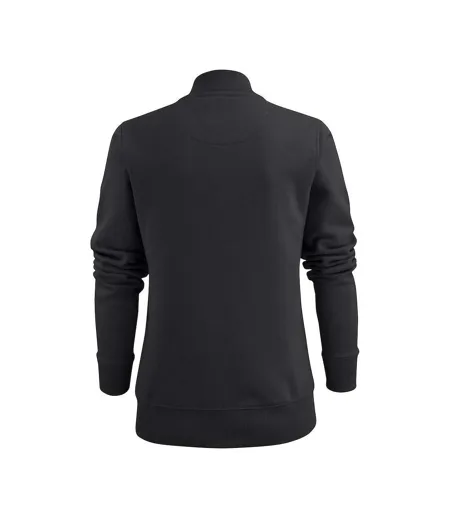 Womens/ladies Javelin Sweat Jacket Black Printer
