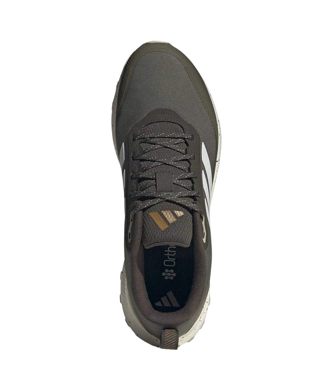 Baskets Runfalcon Homme Kaki Blanc Adidas-3