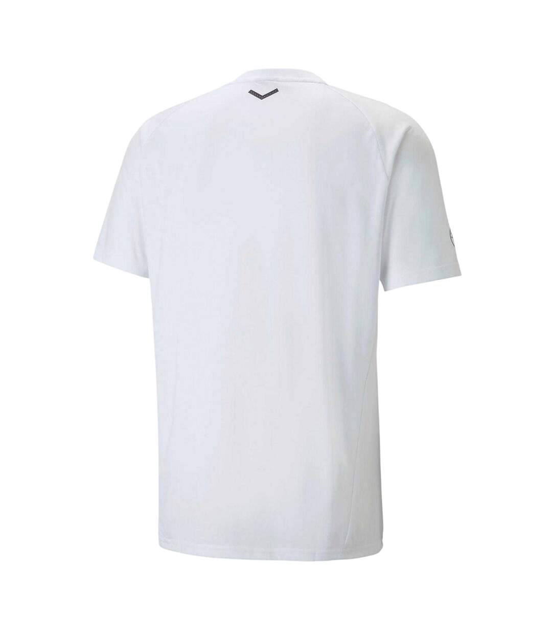 Mens Manchester City Fc T-shirt White Black Puma-2