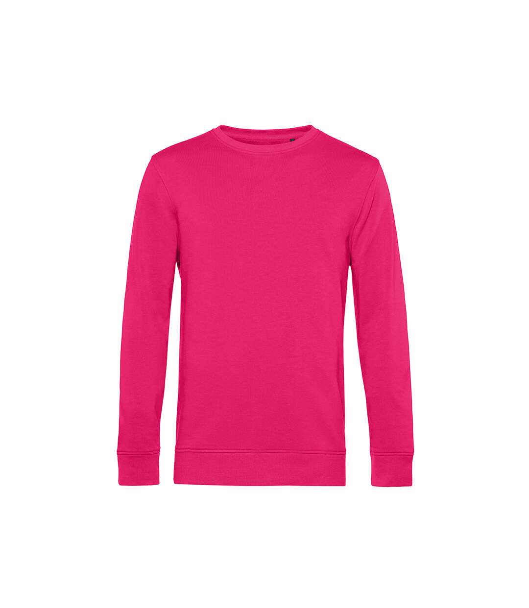 B&C Sweat organique à col ras du cou pour hommes (Rose magenta) - UTBC4691