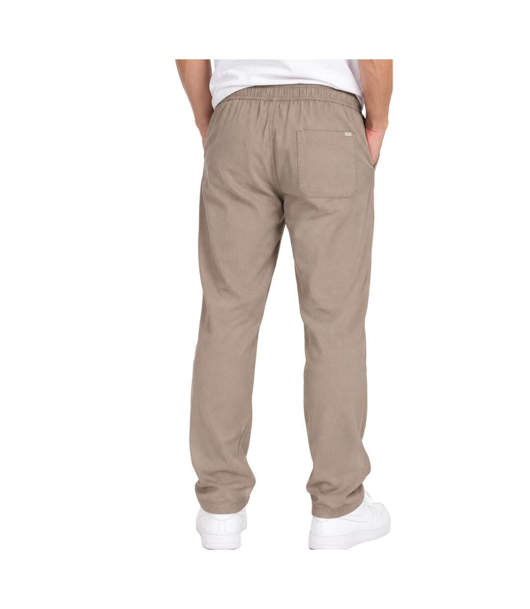 Pantalon fluide taupe homme rms26 texture-2