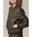 Blouson femme en simili-cuir LARA