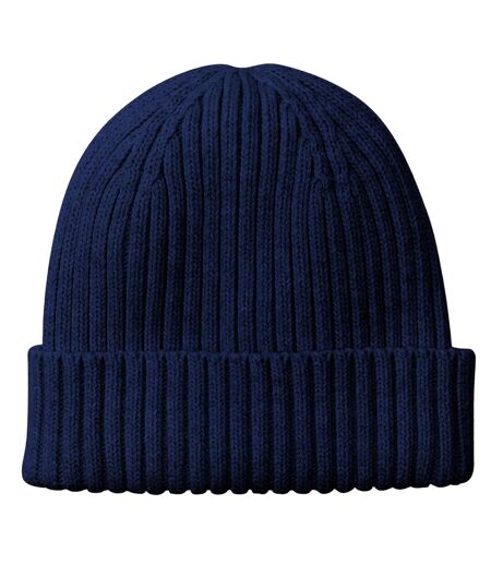 Bonnet enfant bleu marine oxford Beechfield