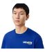 T-shirt Style Imprimé Au Dos Homme Bleu Lacoste-4