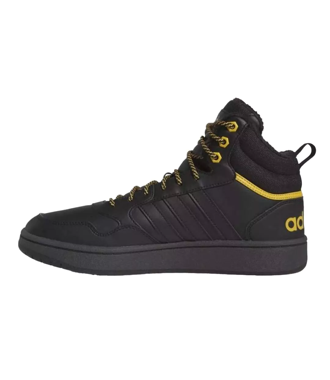 Chaussures De Basket Hiver Hoops 3.0 Homme Noir Adidas-3