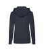 Classic lady fit hooded sweatshirt deep navy Fruit of the Loom