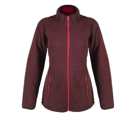 Veste Polaire Femme Balkan1 Bordeaux - Ultra Chaude (Mayflower)