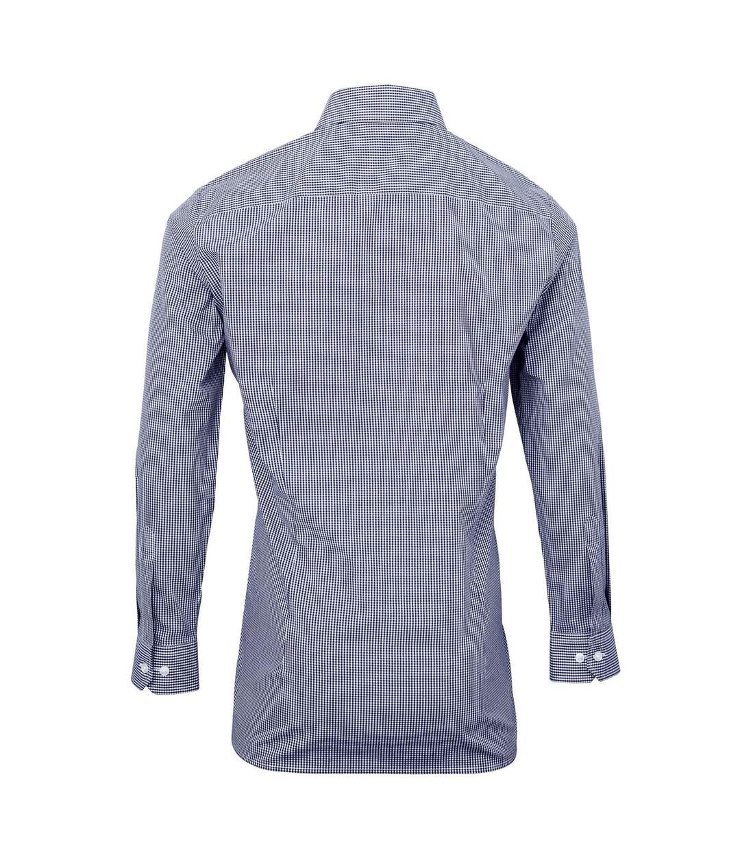 Chemise homme bleu marine / blanc Premier Premier