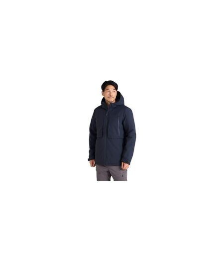 Mens Langdon Water Resistant Padded Parka Navy Mountain Warehouse