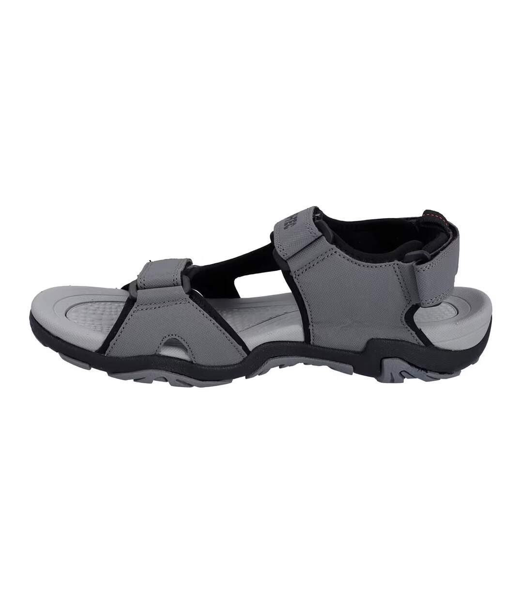 Sandales Crater Homme Gris Acier Noir Orange Hi-Tec-3