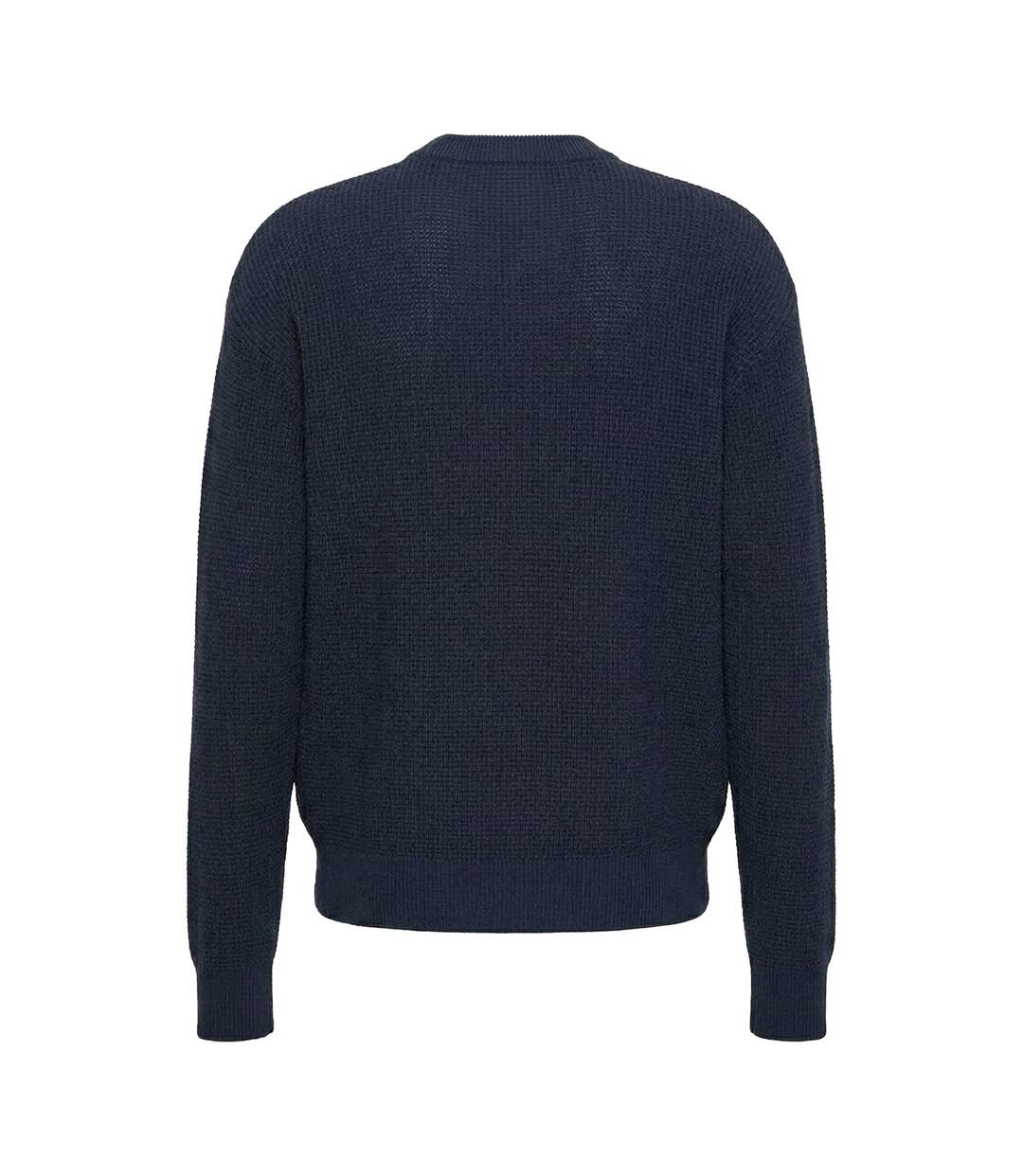 Pull Motif/style Quadrillage Homme Bleu Foncé Calvin Klein-2