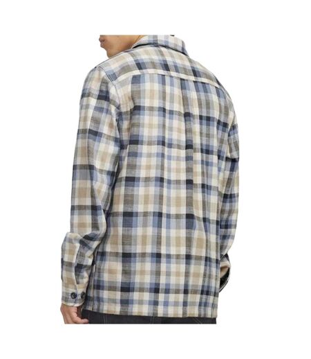 Chemise beige/marine homme jack & jones raymond