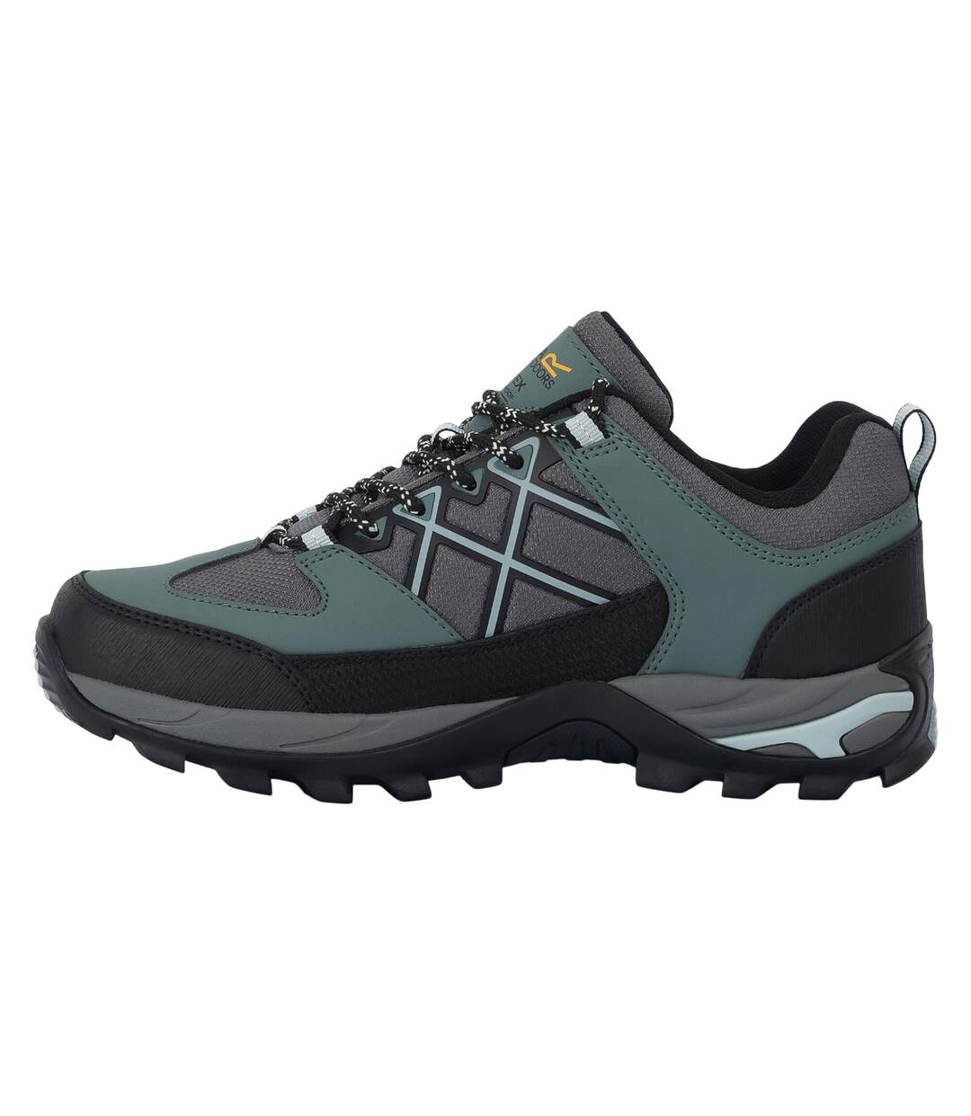 Chaussures De Marche Samaris Femme Vert Sombre Granite Regatta-3